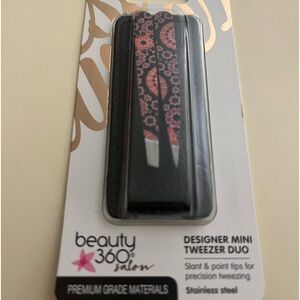 Beauty 360 designer Mini tweezers duo
